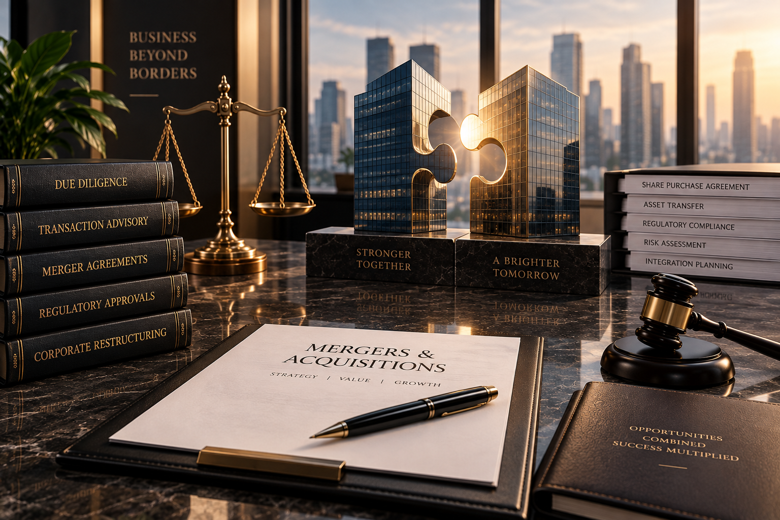 Mergers and Acquisitions Legal Services